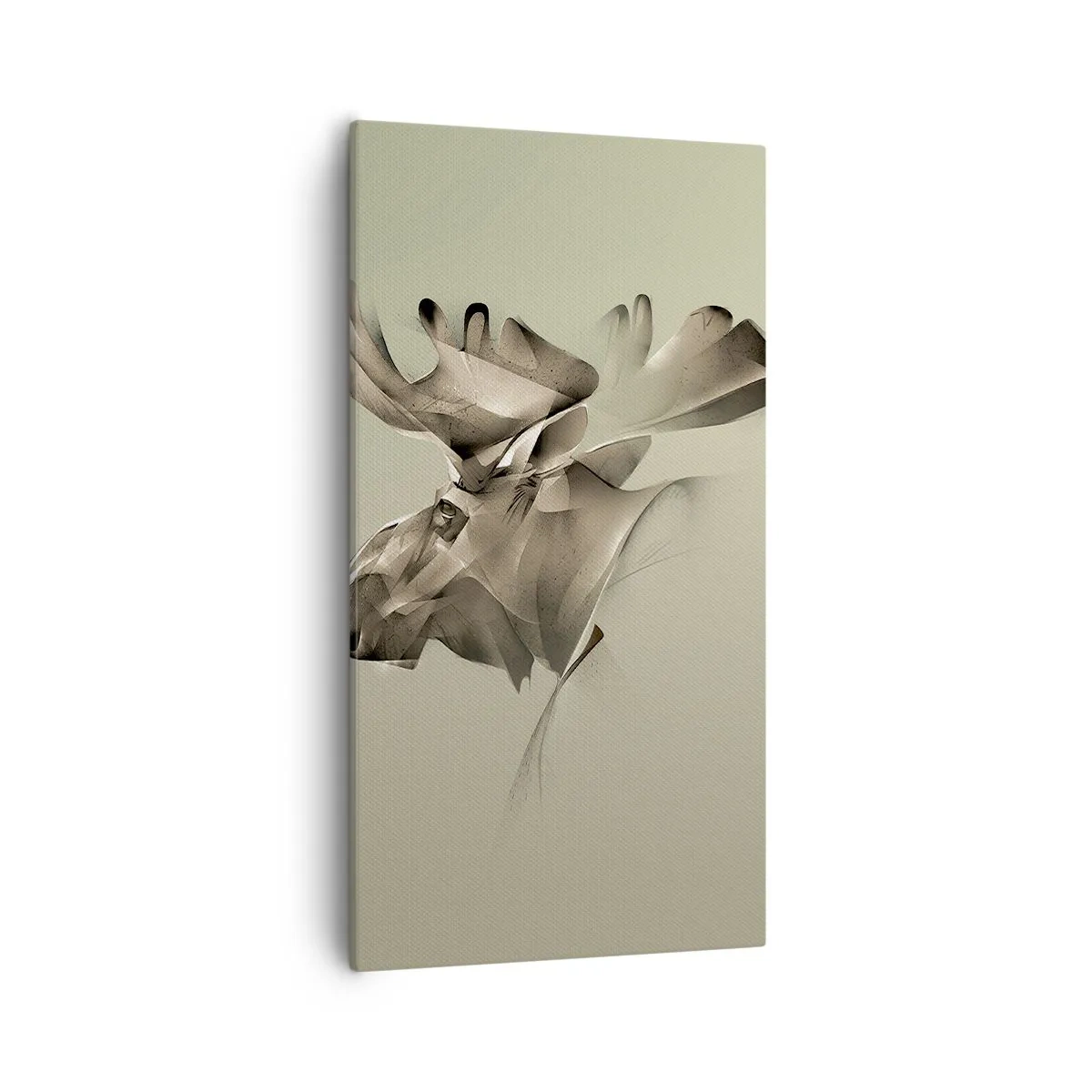 Schilderen op canvas - De zachte kracht van vrede - 55x100 cm