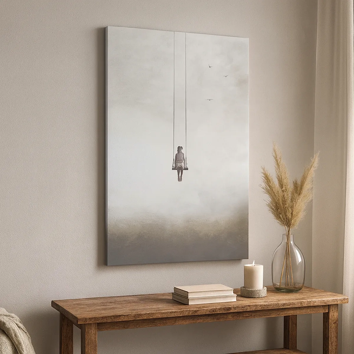 Schilderen op canvas - Een kind in ons - 50x70 cm