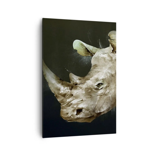 Schilderen op canvas - Een echte mannelijke kracht - 70x100 cm