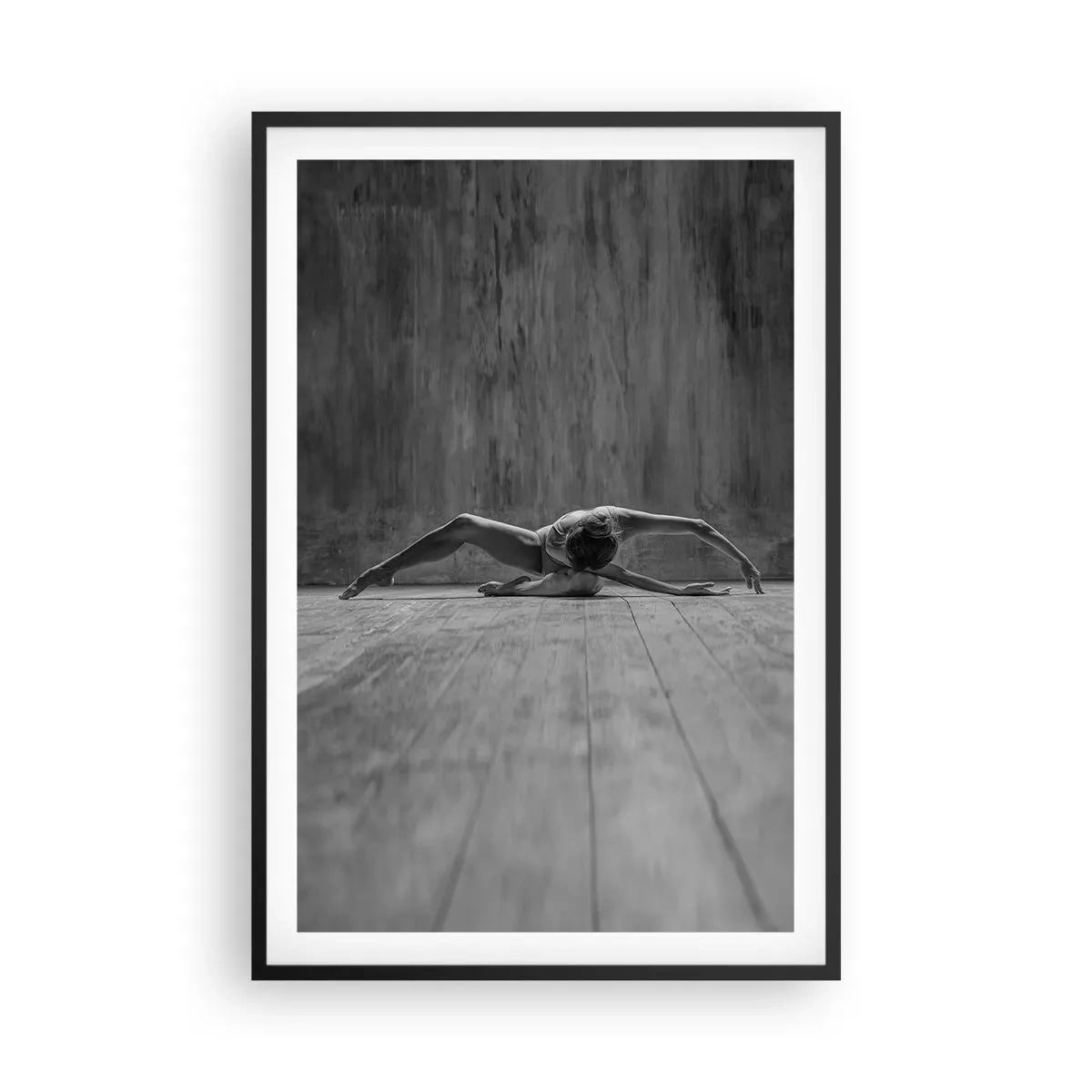 Poster in een zwarte lijst - Symmetrie gevonden - 61x91 cm