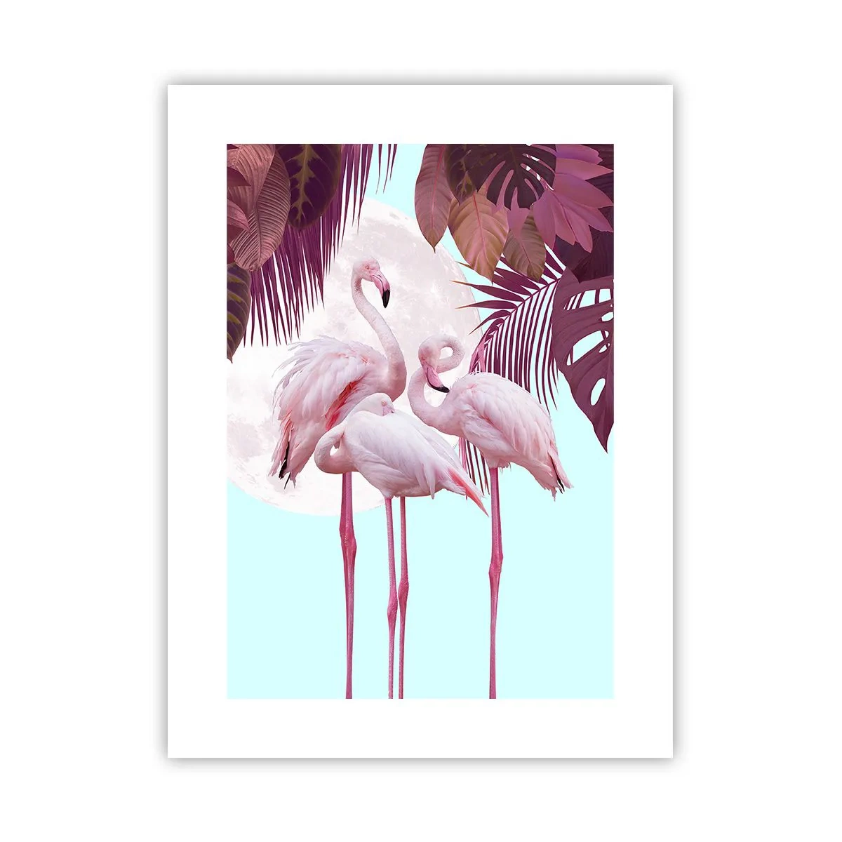 Poster - Drie vogel genaden - 30x40 cm
