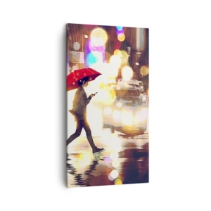 Schilderen op canvas - Toch zonnig - 45x80 cm