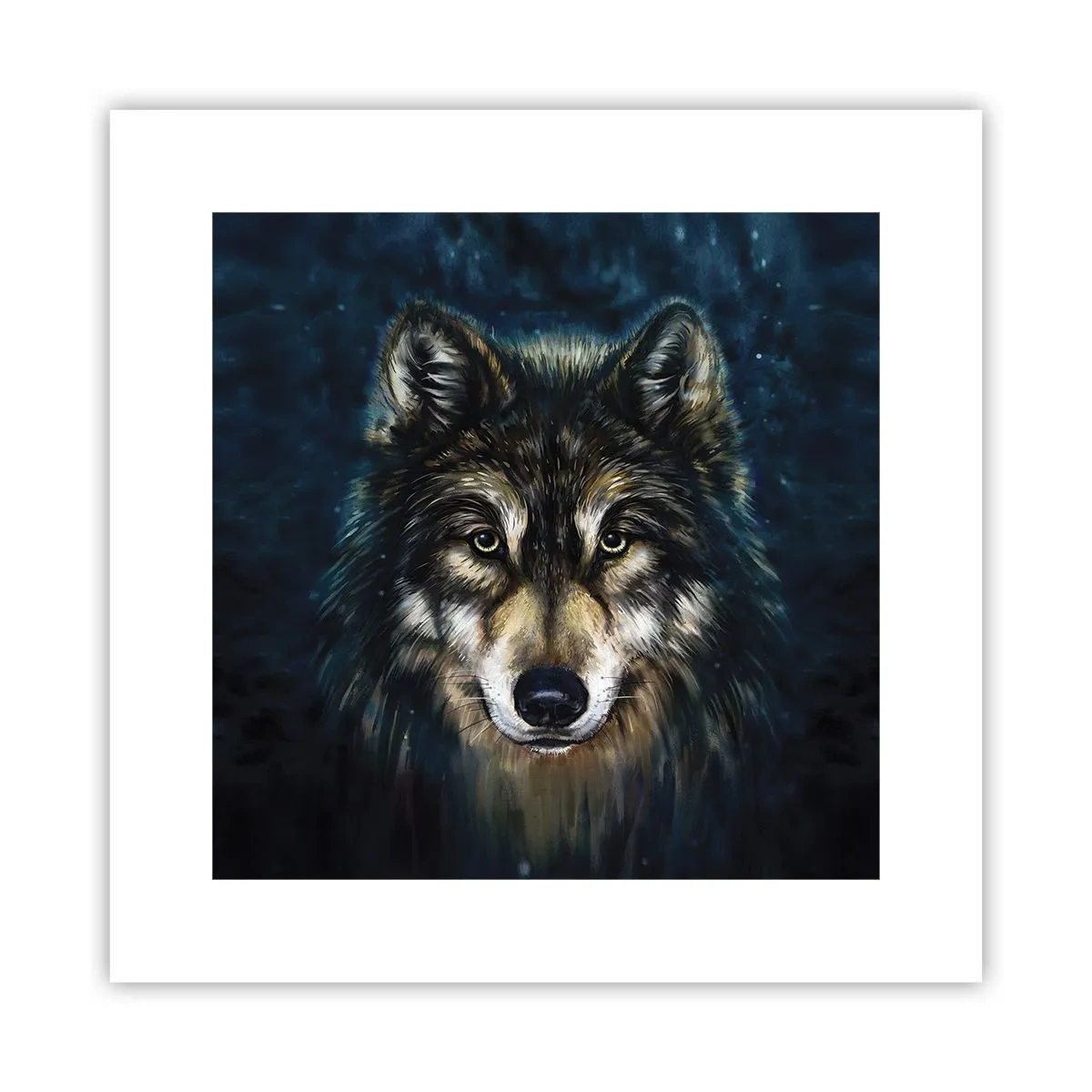 Poster - Alfa? en omega - 30x30 cm
