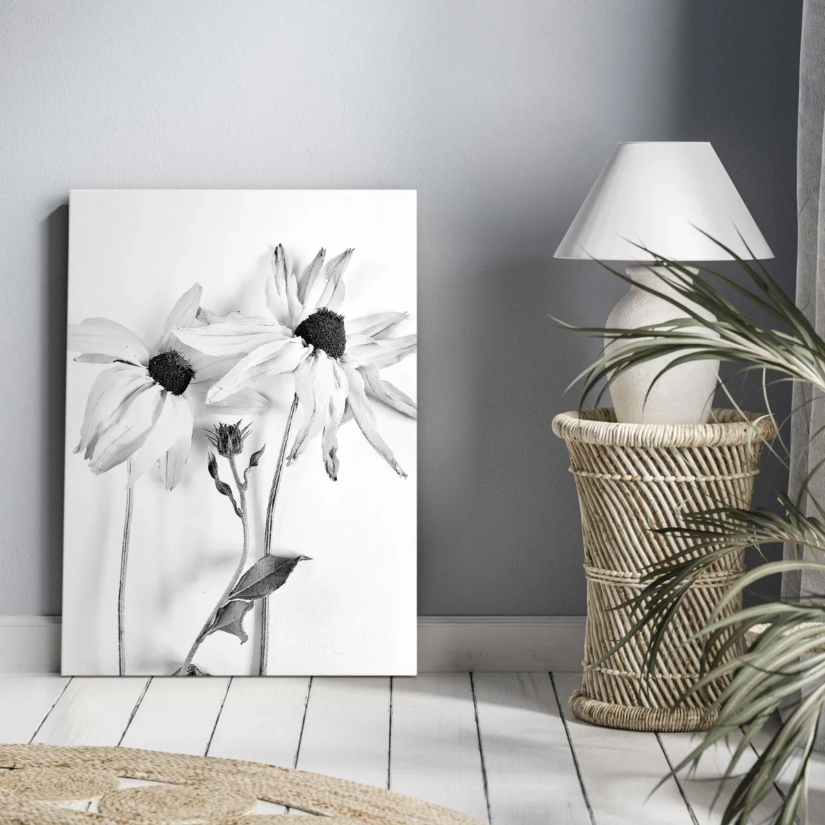 Schilderen op canvas - Niemand wil alleen zijn - 80x120 cm