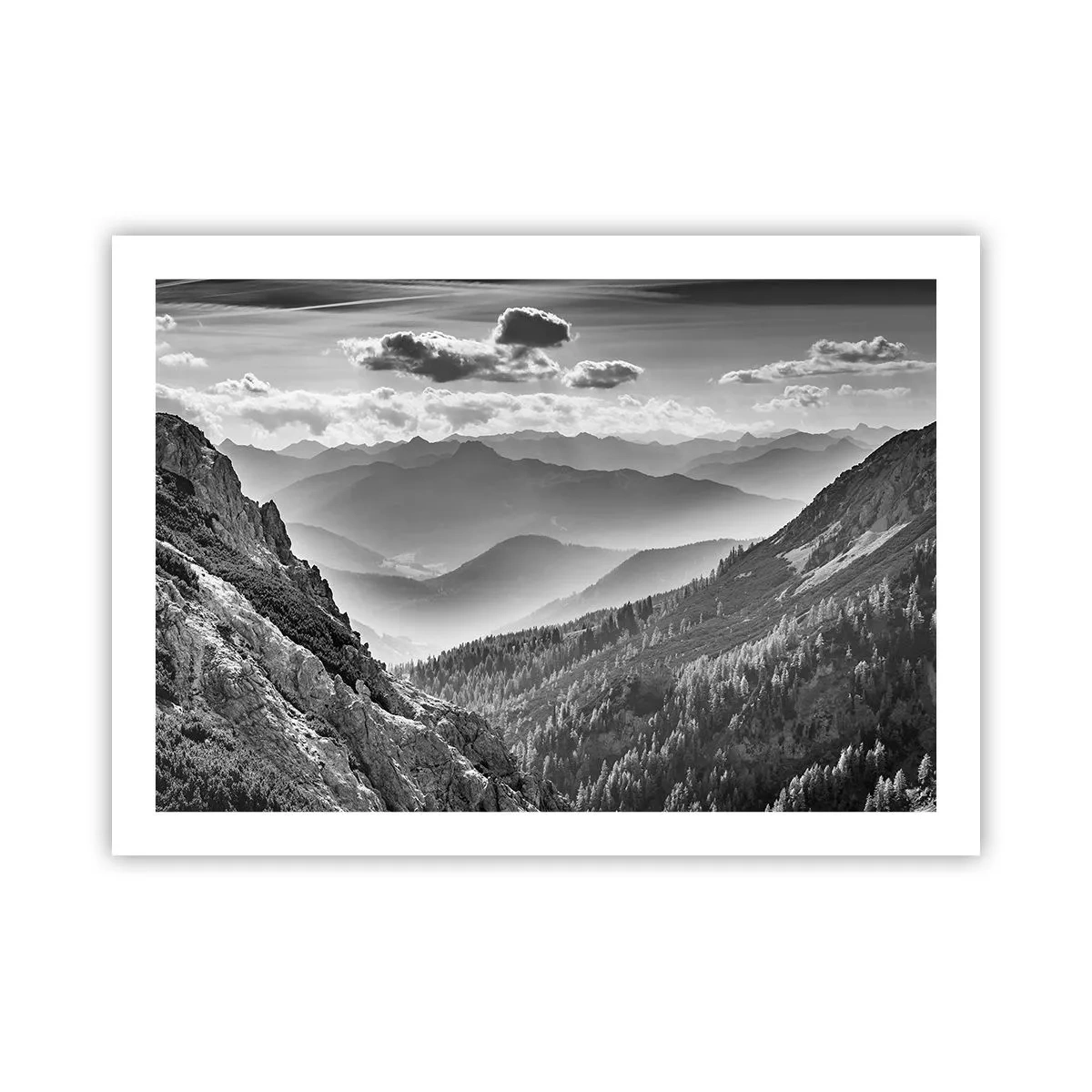 Poster - Tot aan de horizon - 70x50 cm