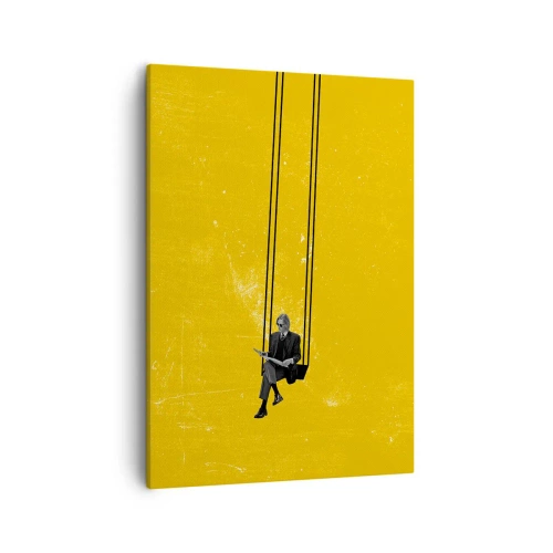 Schilderen op canvas - Dag als iedere dag - 50x70 cm