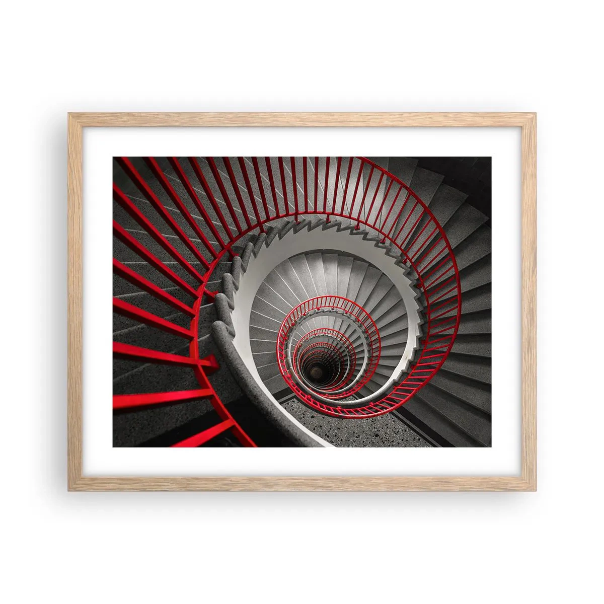 Een poster in een licht eiken lijst - Architectuur plezier - 50x40 cm