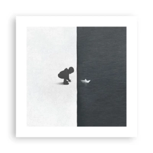 Poster - Geweldige expeditie - 40x40 cm