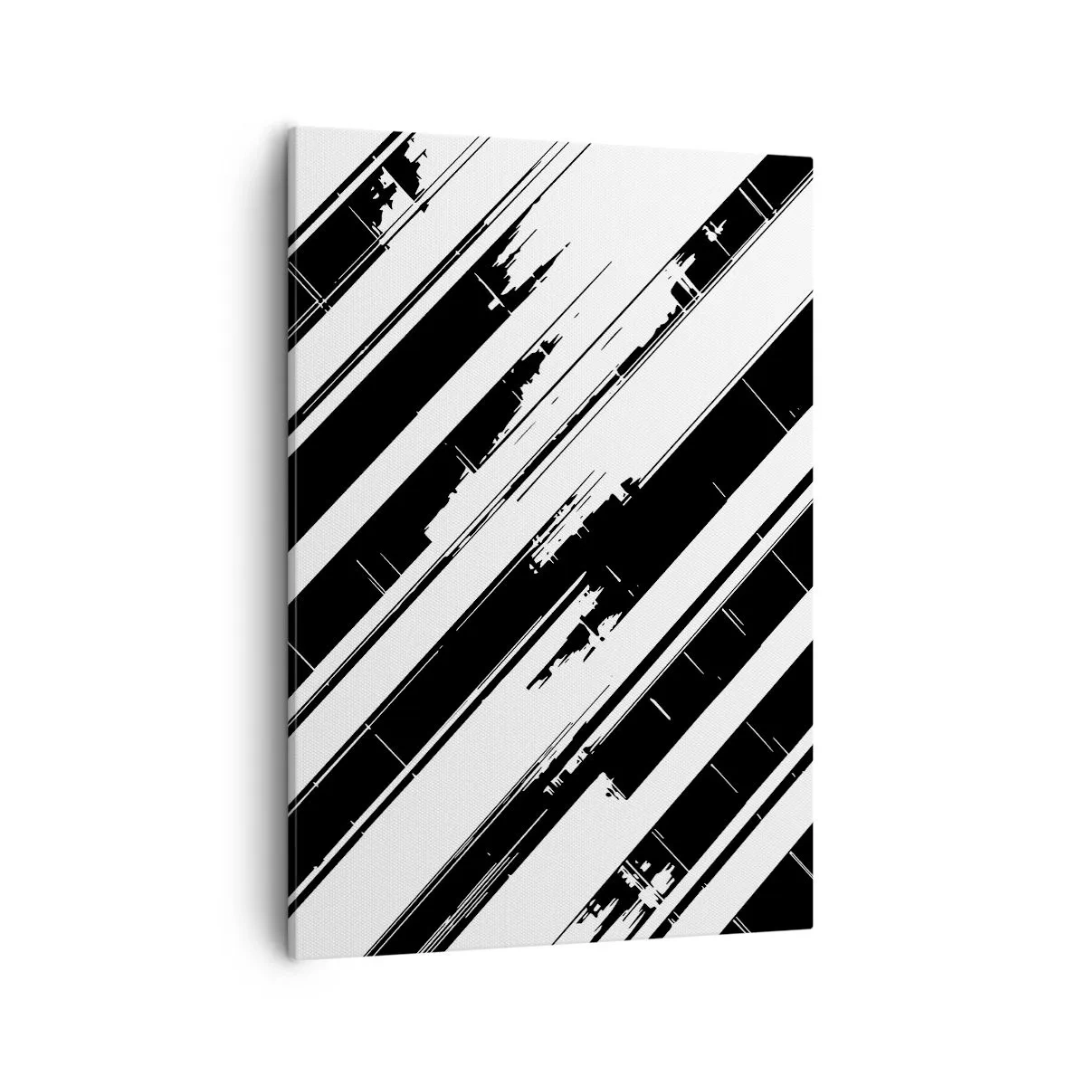 Schilderen op canvas - Een intense en dynamische compositie - 50x70 cm