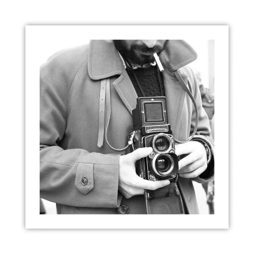 Poster - Retro stijl - 50x50 cm