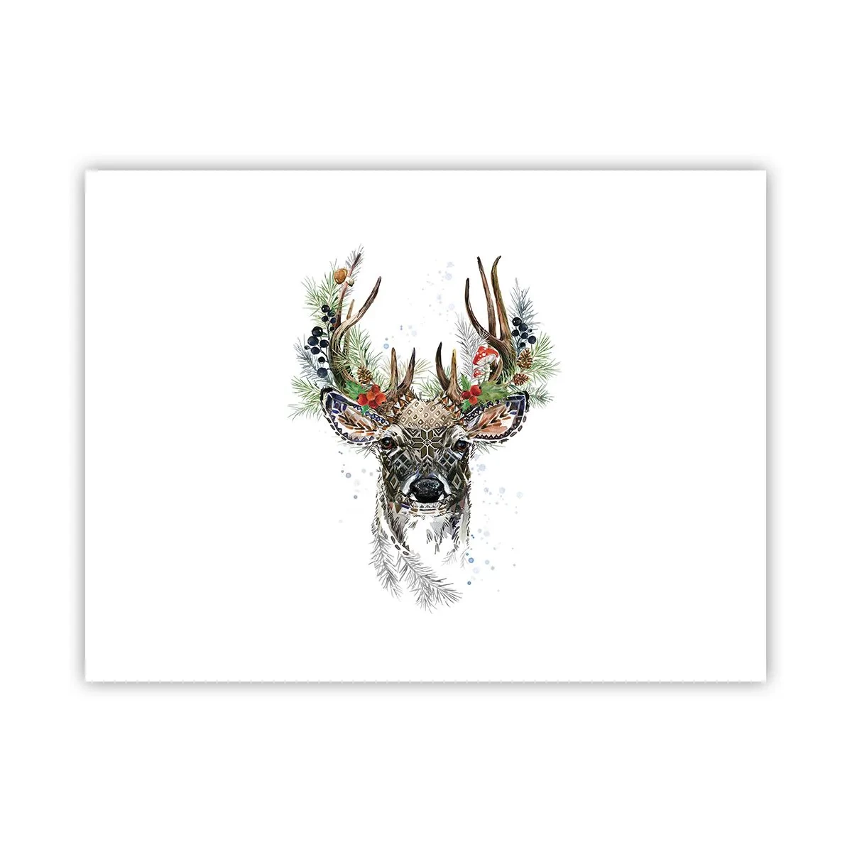 Poster - In een feestelijk gewaad - 40x30 cm