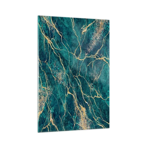 Schilderen op glas - Goudmijn - 80x120 cm