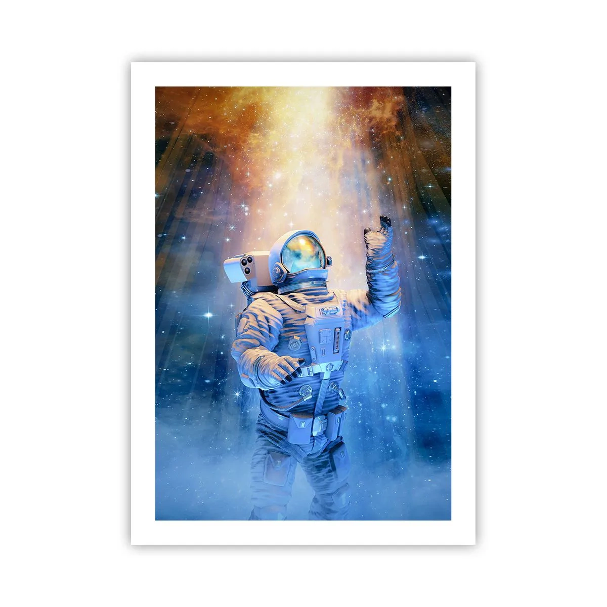 Poster - Eindelijk aan het einde - 50x70 cm