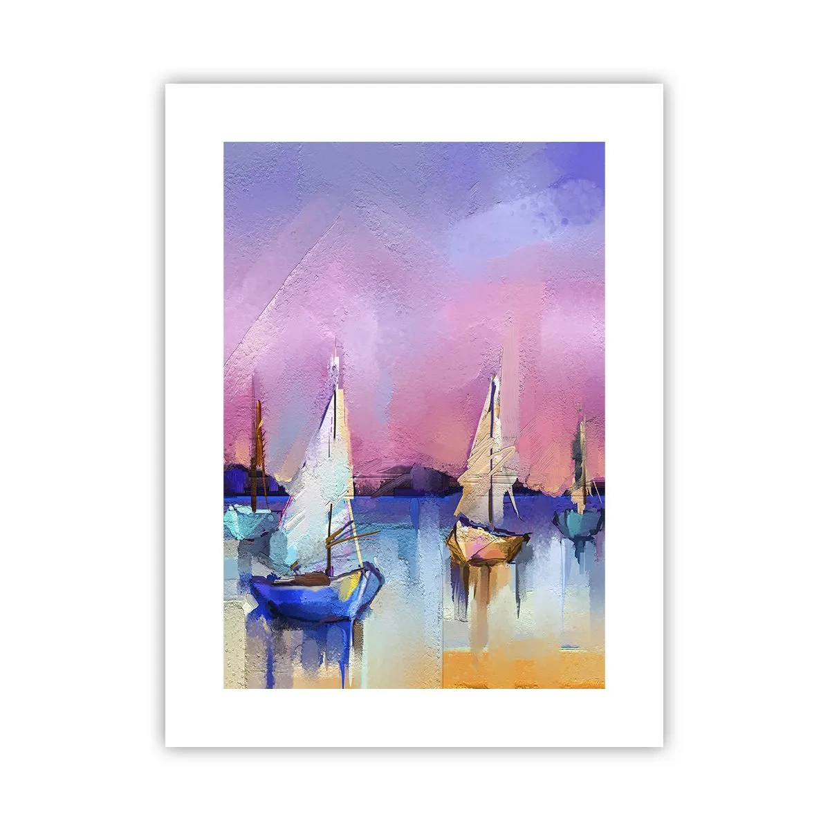 Poster - Richting: breed water - 30x40 cm