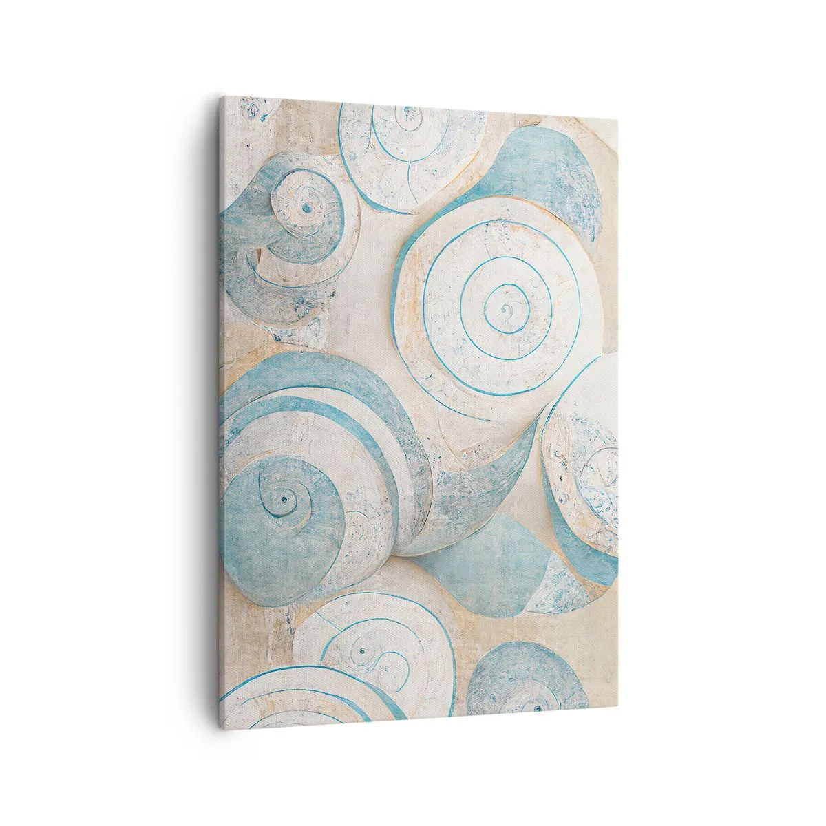 Schilderen op canvas - Wat zit er in de schelp? - 50x70 cm