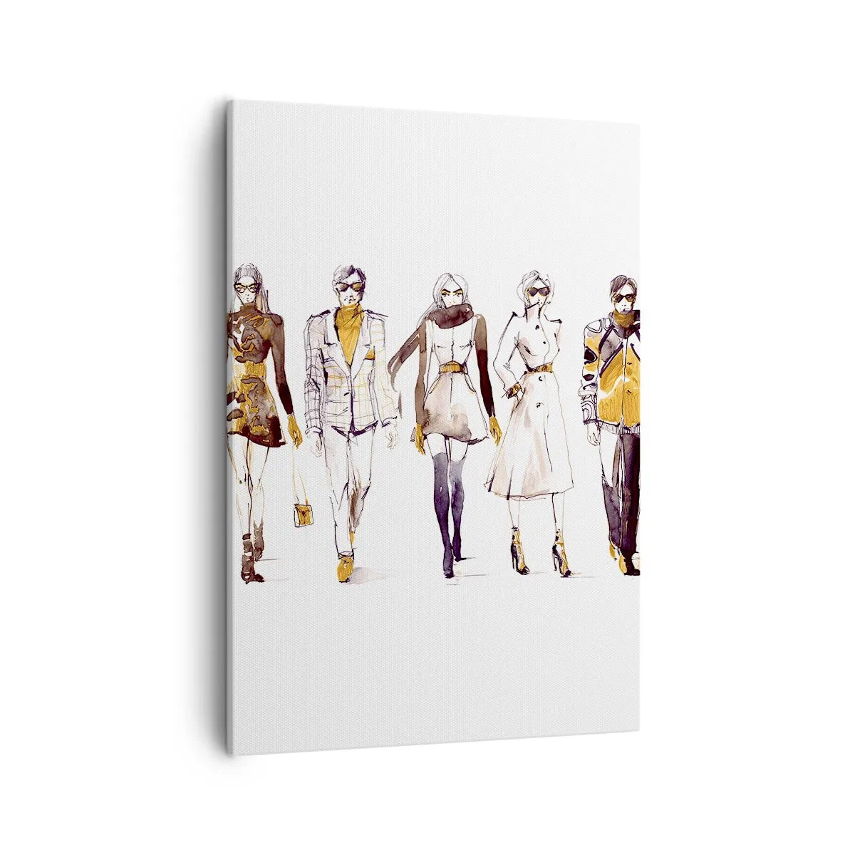 Schilderen op canvas - Casual chic, casual elegantie - 50x70 cm
