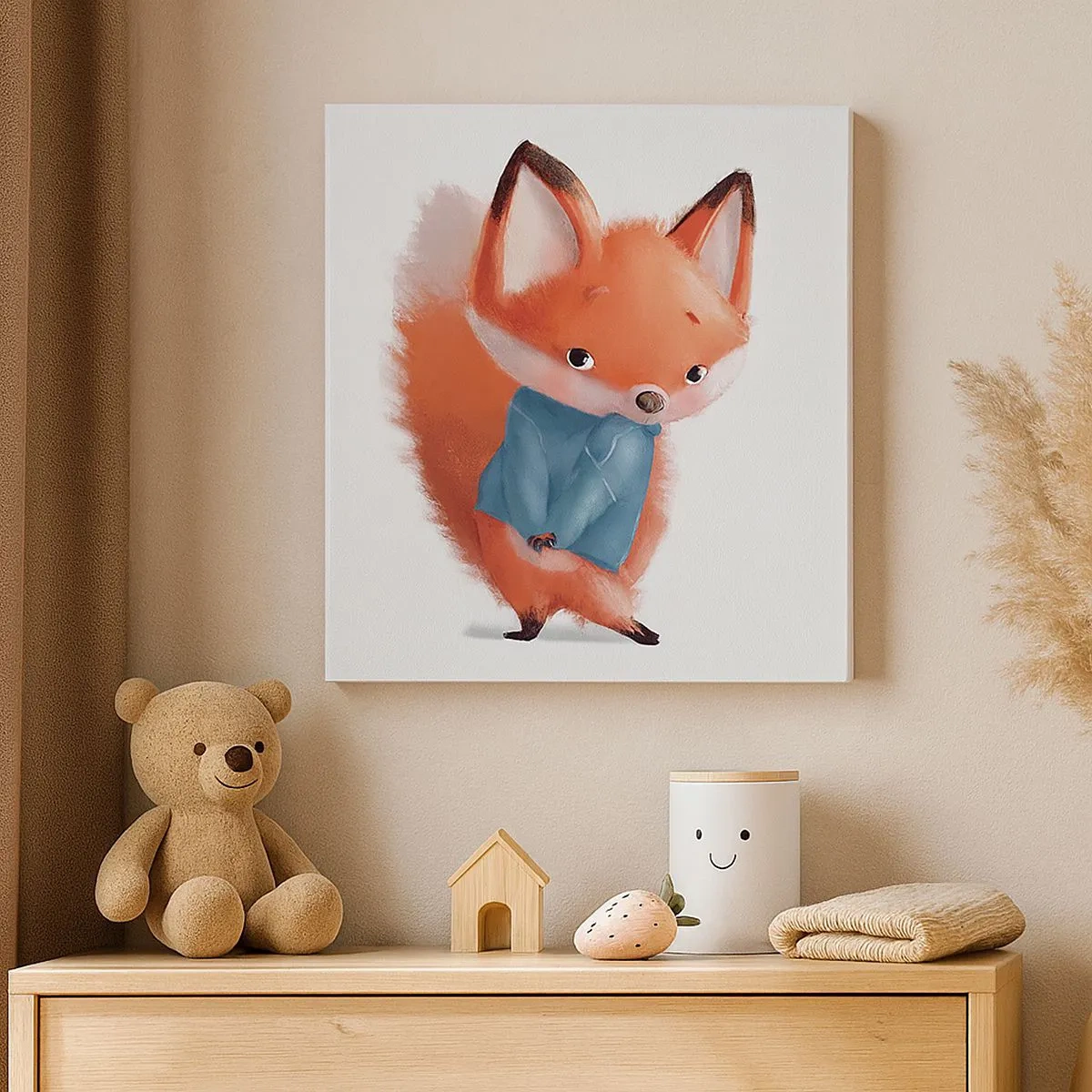 Schilderen op canvas - Past het bij me? - 30x30 cm