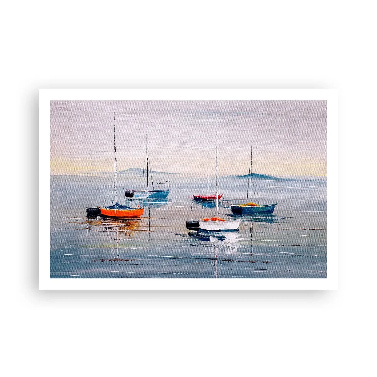 Poster - Een welverdiende rust - 91x61 cm