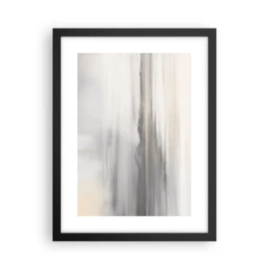 Poster in een zwarte lijst - Afstand in reflectie - 30x40 cm