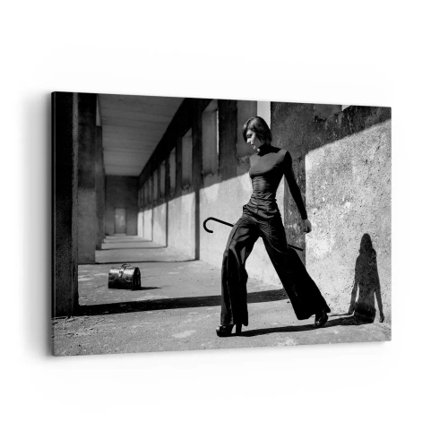 Schilderen op canvas -   Stedelijke elegantie - 100x70 cm
