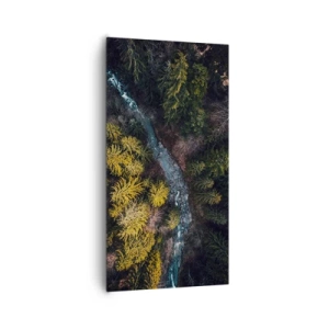 Schilderen op canvas - Snel, sneller en sneller - 65x120 cm