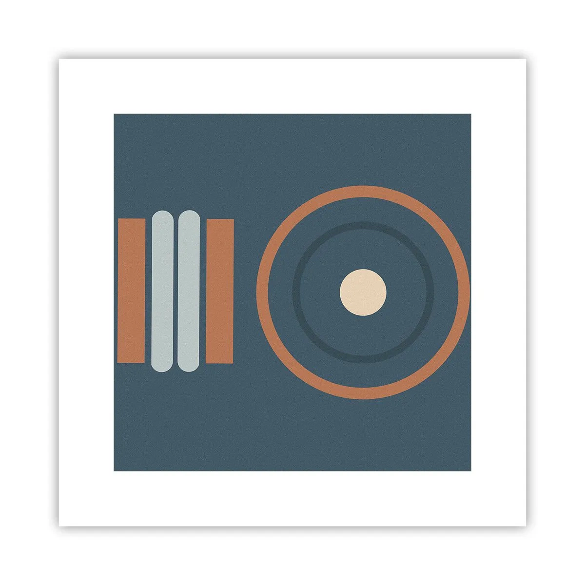 Poster - De essentie van dingen - 30x30 cm