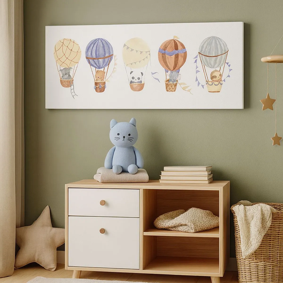 Schilderen op canvas - Vrienden onderweg - 100x40 cm