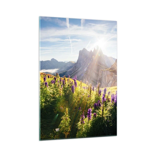 Schilderen op glas - Het geheime leven van kruiden - 50x70 cm