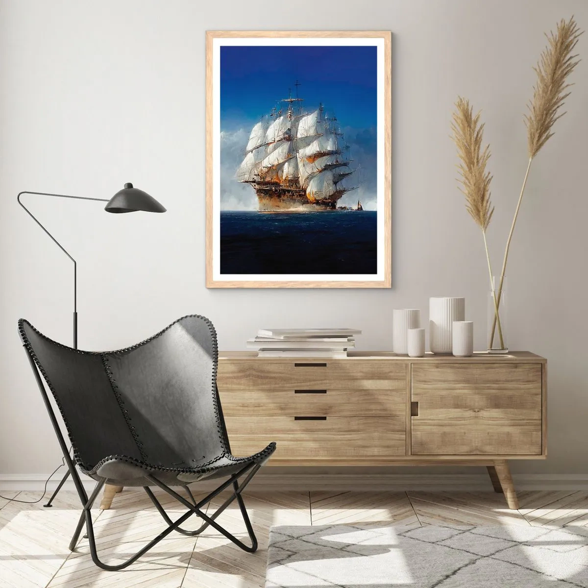 Een poster in een licht eiken lijst - The great glory! - 50x70 cm
