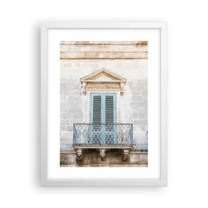 Poster in een witte lijst - De unieke charme van Italië - 30x40 cm