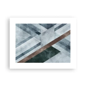 Poster - Verfijnde elegantie van geometrie - 40x30 cm