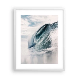 Poster in een witte lijst - Waterpiek - 40x50 cm