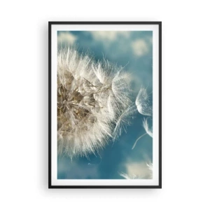 Poster in een zwarte lijst - Engelen adem - 61x91 cm