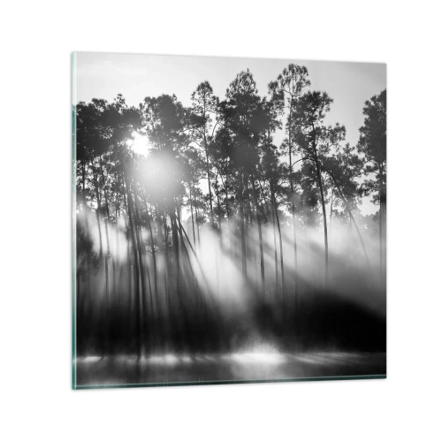 Schilderen op glas - Niet te stoppen zon - 50x50 cm