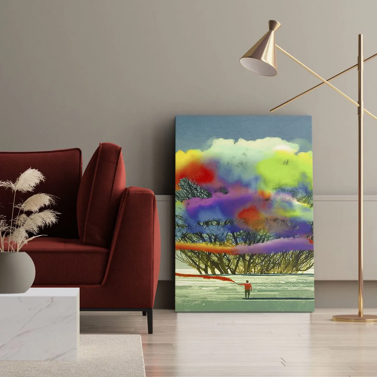Schilderen op canvas - Breng deze wereld tot leven - 50x70 cm
