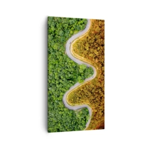 Schilderen op canvas - Grenzen en doorbraken - 55x100 cm