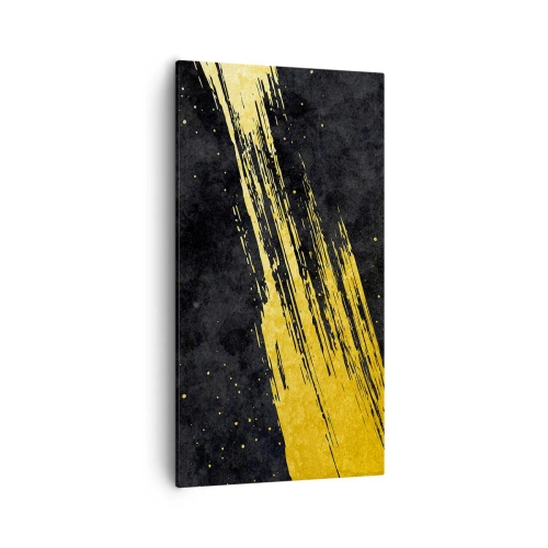 Schilderen op canvas - Spring in hyperruimte - 55x100 cm