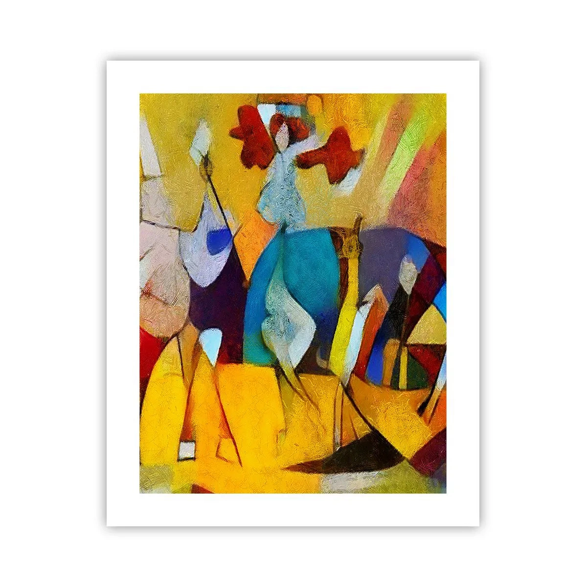 Poster - Zon - leven - vreugde - 40x50 cm