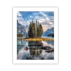 Poster - Aan het grote en schone water ... - 40x50 cm