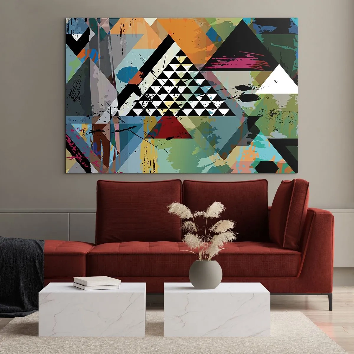 Schilderen op glas - Hoe gemakkelijk is het - 120x80 cm