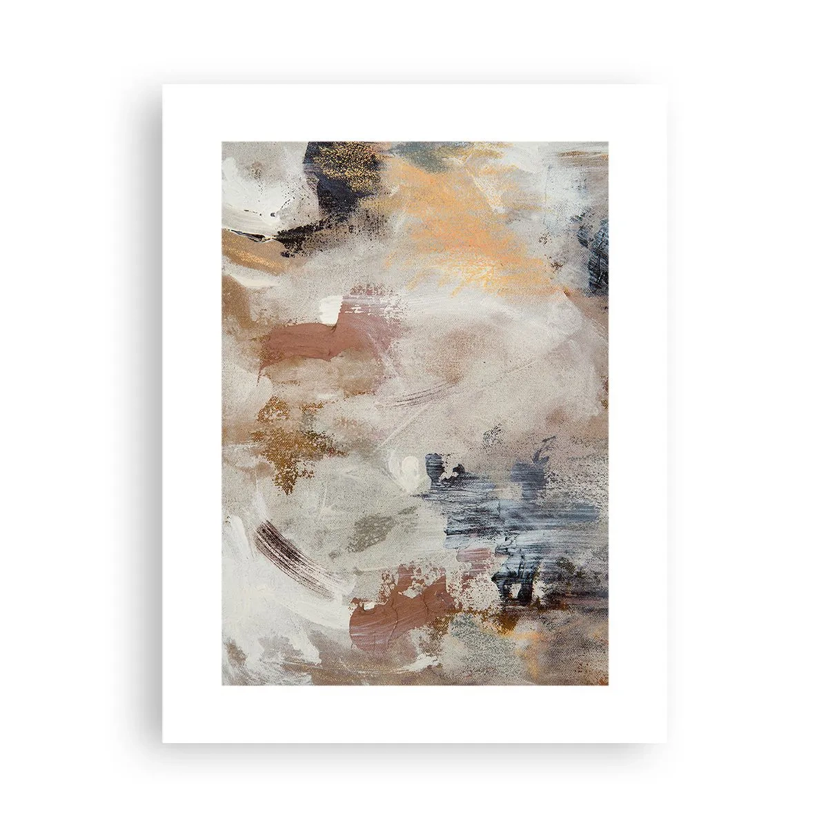 Poster - Mistige abstractie - 30x40 cm