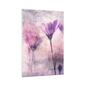 Schilderen op glas - Een droom van bloemen - 80x120 cm