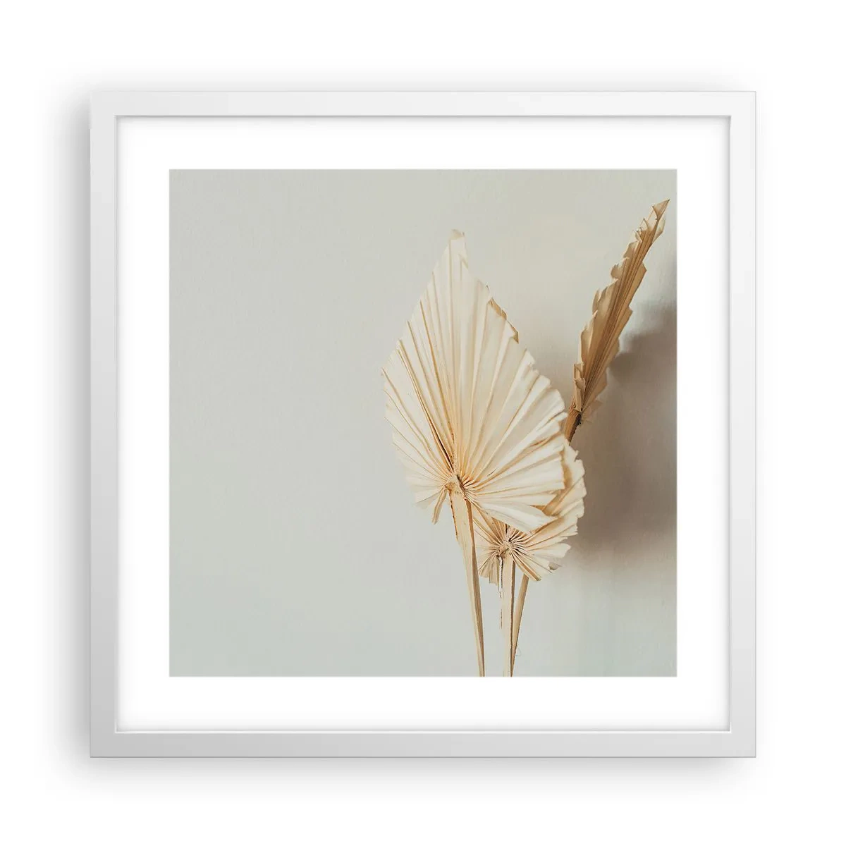 Poster in een witte lijst - Wanneer je verlichting nodig hebt - 40x40 cm