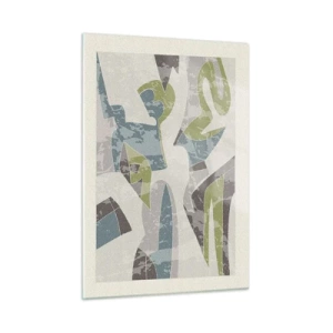 Schilderen op glas - Compositie achter het glas - 50x70 cm