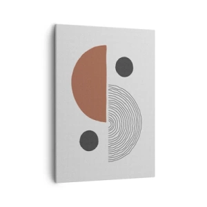 Schilderen op canvas - Perfectie van het wiel - 50x70 cm