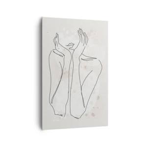 Schilderen op canvas - Een dromerig moment - 80x120 cm