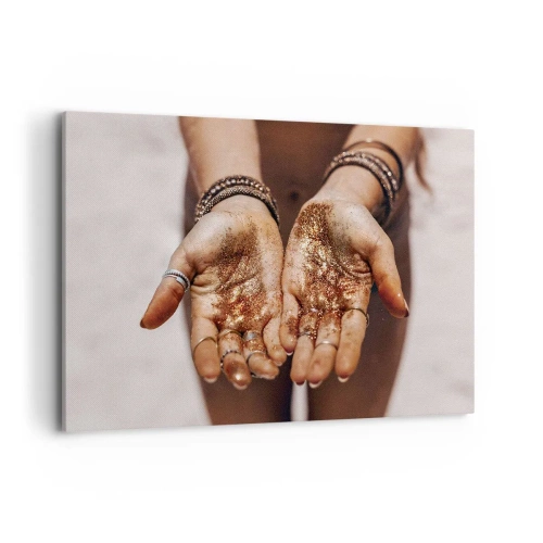 Schilderen op canvas - Een cadeau voor jou - 120x80 cm