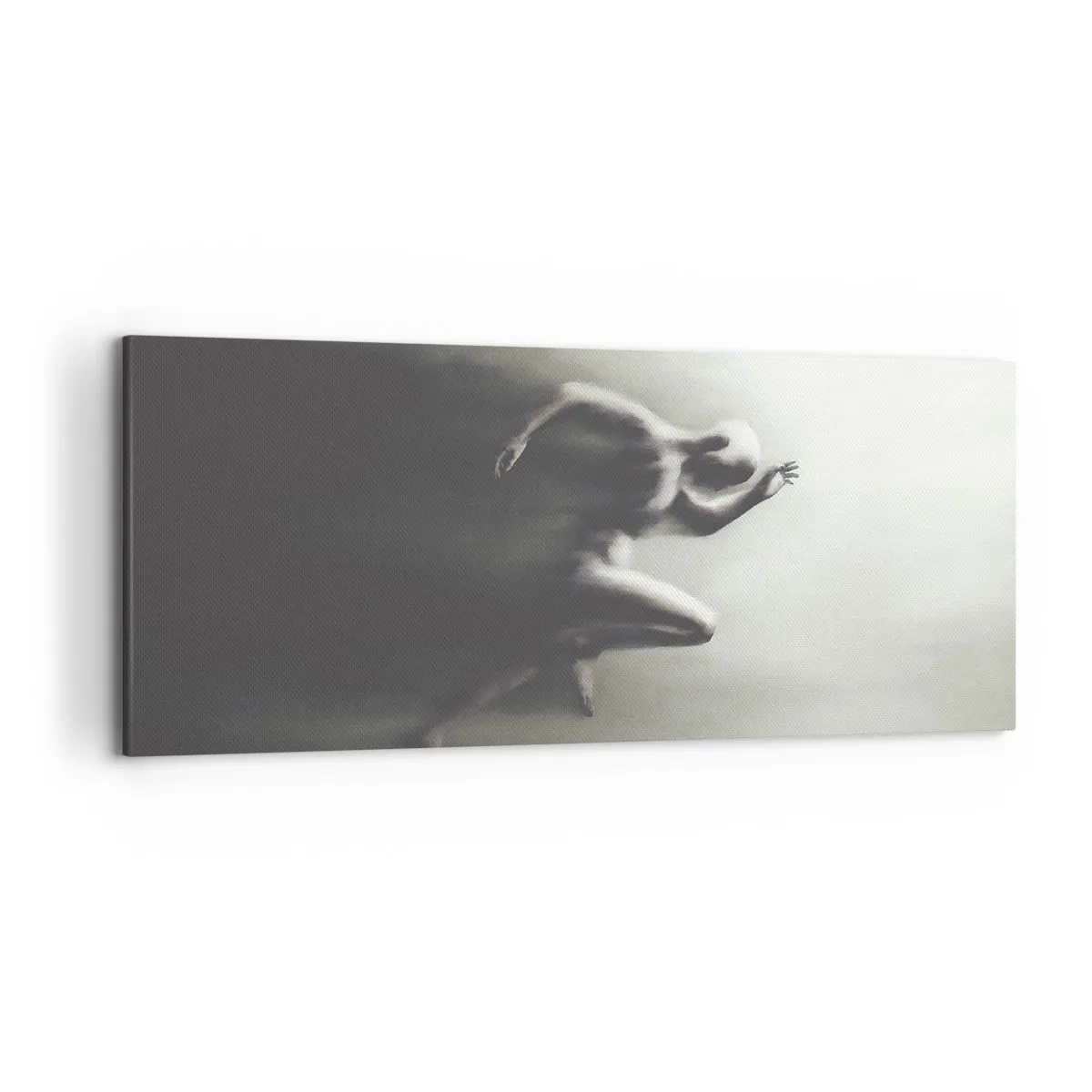 Schilderen op canvas - Niet te stopen - 120x50 cm