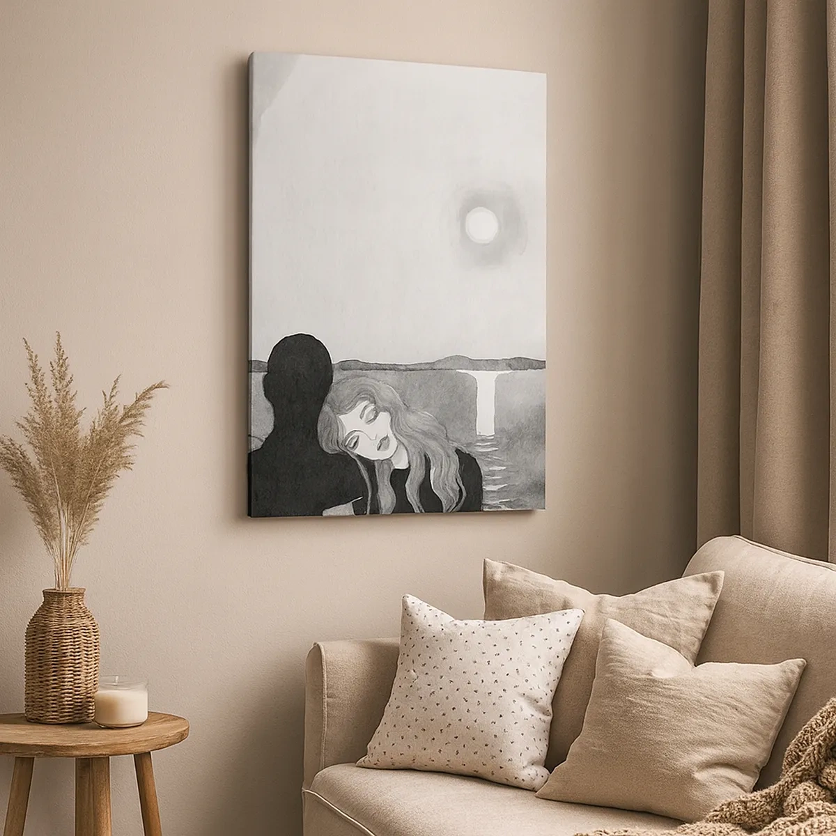 Schilderen op canvas - Altijd een geheim - 50x70 cm