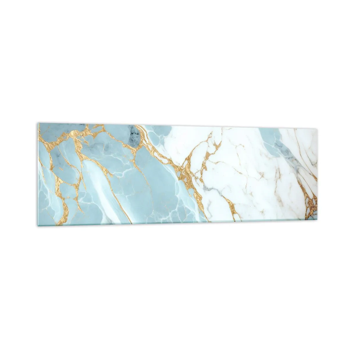 Schilderen op glas - Rijkdom van steen - 160x50 cm